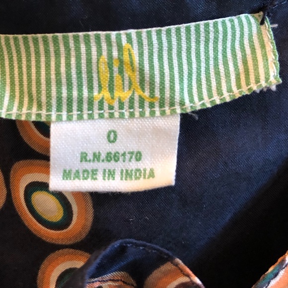 Anthropologie Lil Bull’s-Eye Circle Silk Dress - Picture 5 of 6